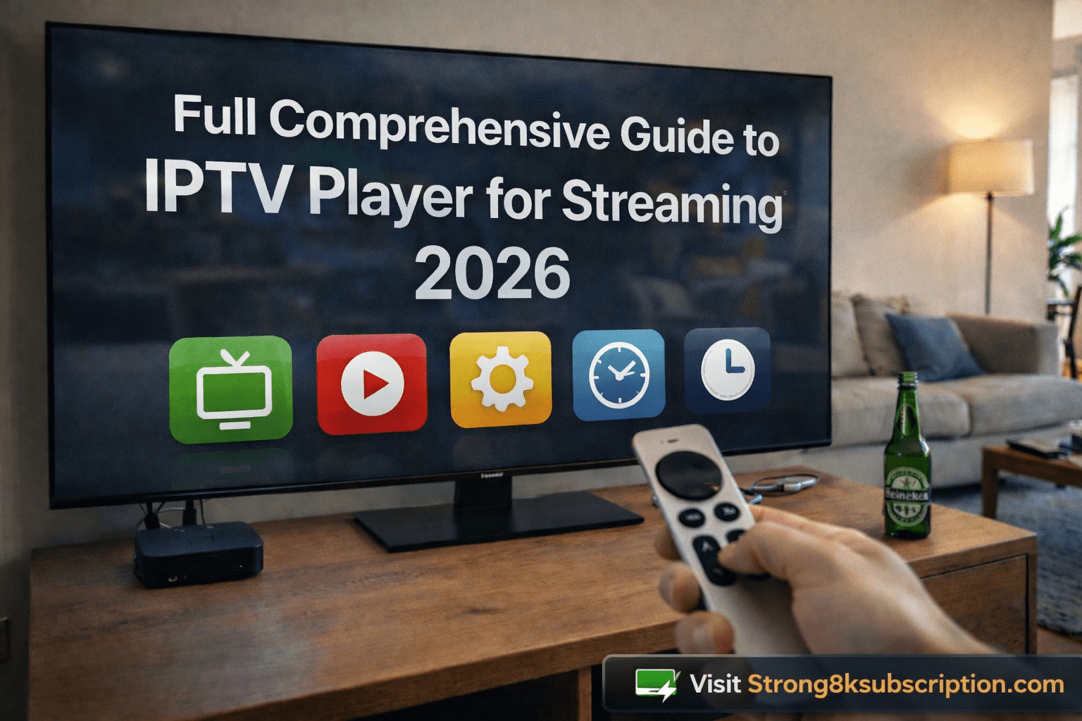 Full Comprehensive Guide to IPTV Player for Streaming 2026 - Strong8K